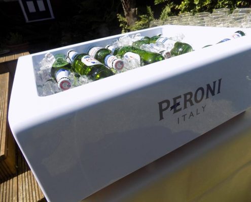 event bars, peroni